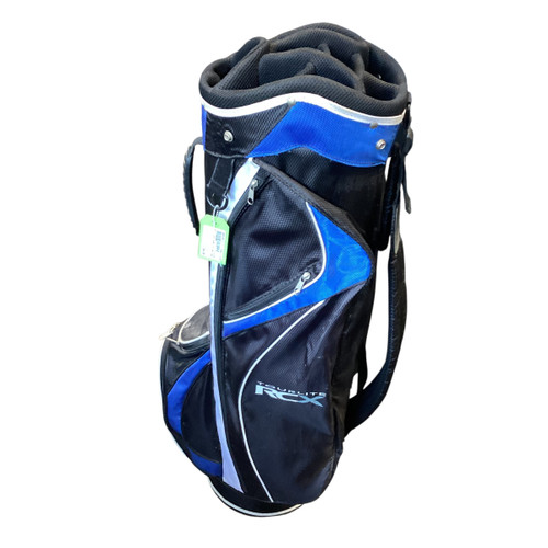 Used Ray Cook TOURLITE CART BAG Mens Cart Bag Black And Royal Blue 11479-S000396723