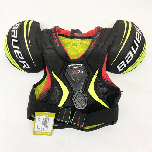 Used Bauer VAPOR Hockey SHOULDER PADS Junior SM 11805-S000062427