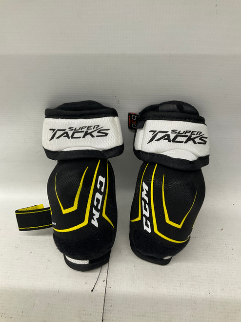 Used CCM SUPER TACKS Youth Elbow Pads MD 11836-S000027527