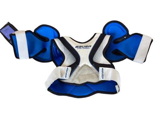 Used Bauer CHALLENGER Junior Shoulder Pads SM