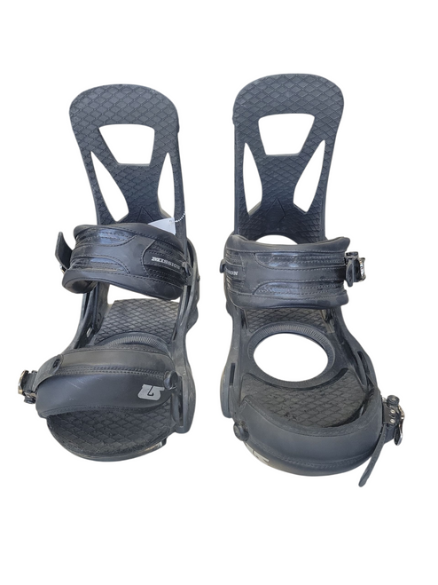 Vist Large View of Product Image Which is Used Burton MISSION BINDINGS Mens Binding Only Black LG