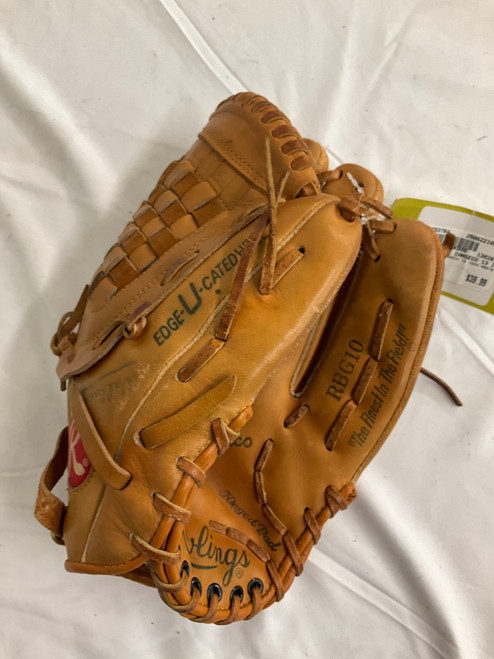Used Rawlings JOSE CANSECO 13 INCH RBG10 BB/SB Glove RH Throw Brown 13" 10874-S000253764