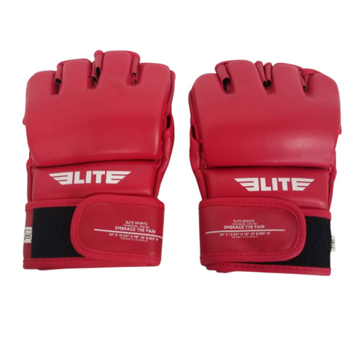 Used Elite Sports Martial Arts Gloves Red L/XL 11406-S000105508