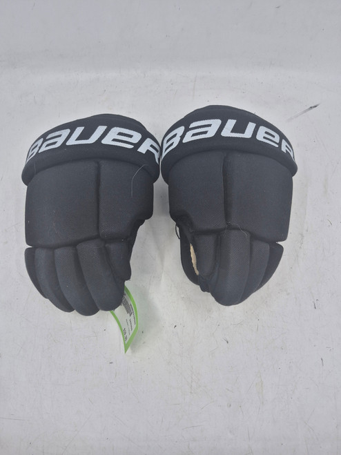Vist Large View of Product Image Which is Used Bauer TOEWS Junior Gloves Black 8" 10589-S000414666