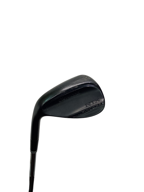Used Cleveland RTX ZIP CORE Golf Wedge Mens LH Black 54 Degree 11347-S000249616