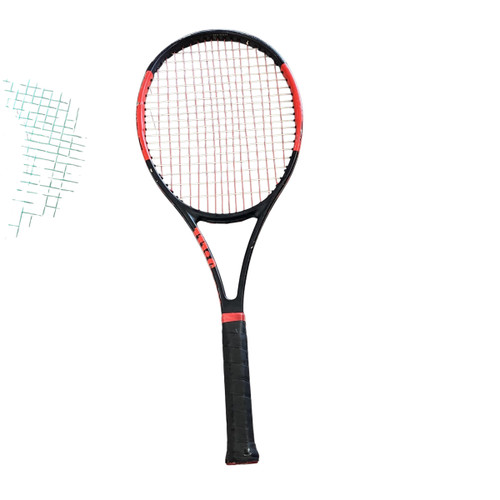 Vist Large View of Product Image Which is Used Wilson PRO STAFF 97 Adult Tennis Racquet Red Unknown