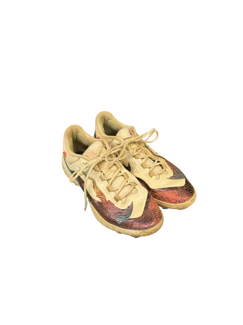 Vist Large View of Product Image Which is Used Nike FB9121-160 BB/SB Cleats White Senior 11
