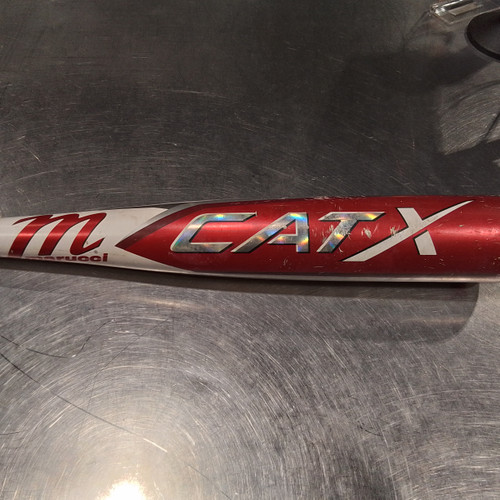 Vist Large View of Product Image Which is Used Marucci CAT X BB/SB USSSA 2 3/4 Bat 32"