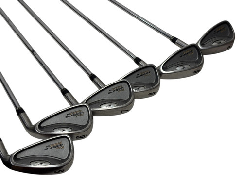 Used King Cobra 3100I/H UNDERCUT DESIGN Mens Golf Iron Set RH 5I-PW w/ R-Flex N.S.Pro 1030H Shafts 11731-S000141498