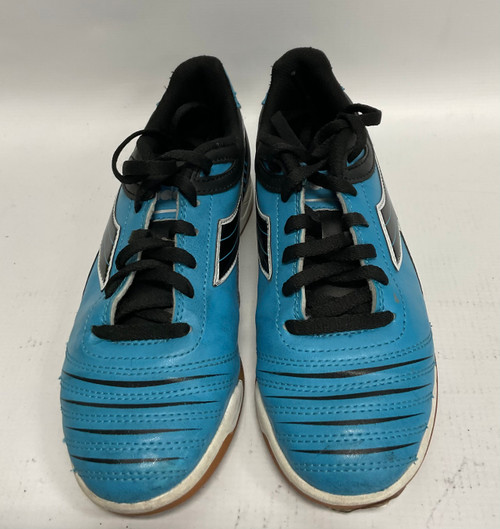 Vist Large View of Product Image Which is Used Diadora Soccer Indoor Shoes Royal Blue Junior 04