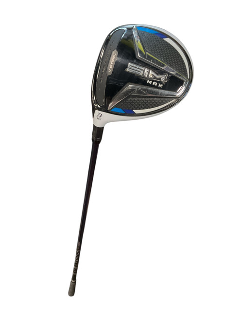 Vist Large View of Product Image Which is Used Taylormade SIM MAX Mens Fairway Wood LH 3 Wood 11512-S000223513