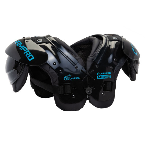 Vist Large View of Product Image Which is Champro Scorpion Shoulder Pads #FSP5