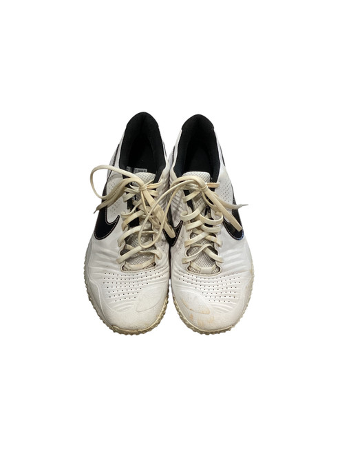 Used Nike LUNARLON BB/SB Cleats White Senior 10 11884-S000047633
