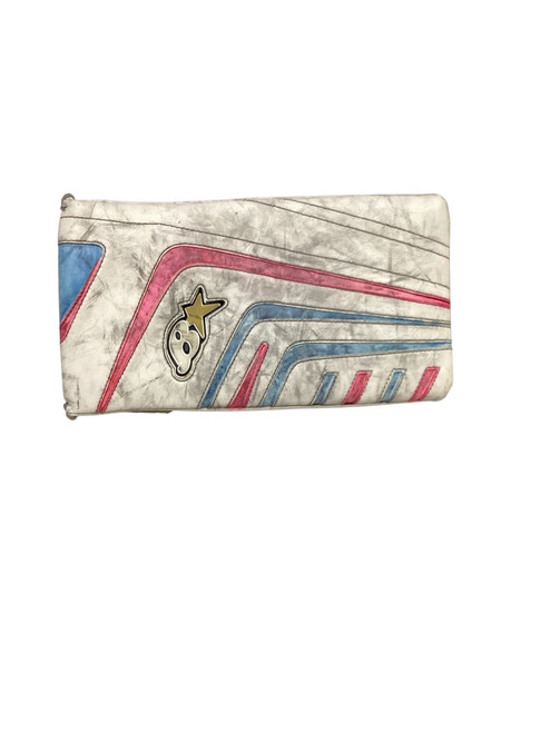 Vist Large View of Product Image Which is Used Brians OPTIK 9.0 Junior Goalie Blocker White