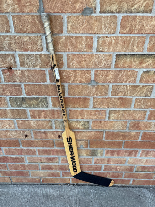 Used Sher-wood 530 WOOD Youth Goalie Stick 18" 11891-S000303565
