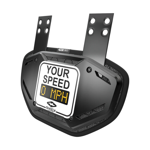 Vist Large View of Product Image Which is New Shock Doctor Showtime Football Back Plate Your Speed Zero- Adult
