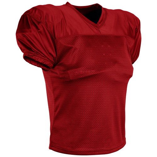 Vist Large View of Product Image Which is New Football Practice Jersey Scarlet Youth Large