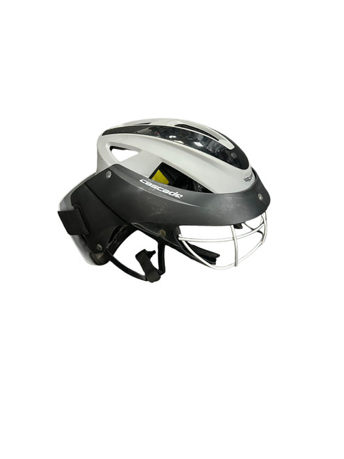 Used Cascade GIRLS HELMET Lacrosse Helmet Black One Size 11885-S000184770