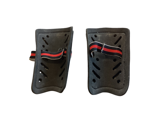 Used ALTRA SHIN GUARDS Lacrosse Shin Guards Black MD