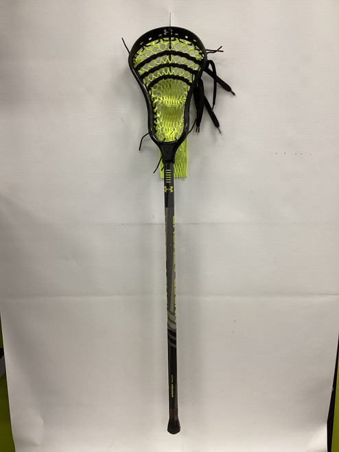 Used Under Armour STRATEGY Jr Atk/Mid Complete Stick Grey And Lime 11851-S000033378