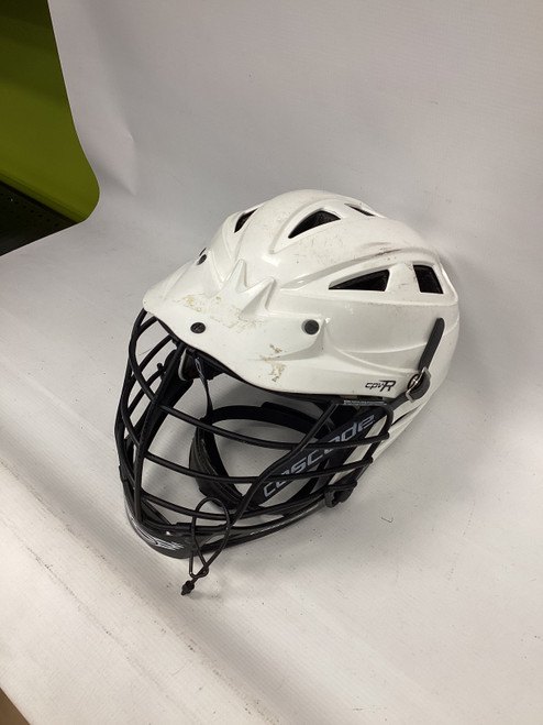 Used Cascade CPV R Lacrosse Helmet White One Size 11851-S000033383