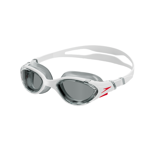 Vist Large View of Product Image Which is New Speedo Biofuse 2.0 Swim Goggles- White/Smoke