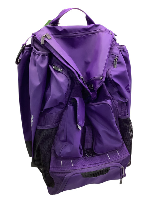 Used Easton PURPLE WHEELED BAG BB/SB Player Wheeled Bag Purple 11347-S000249700