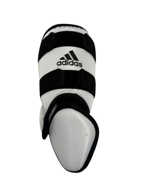 Used Adidas PRO SERIES Baseball Batters Shin/Foot Protector White - Like New 11731-S000141560