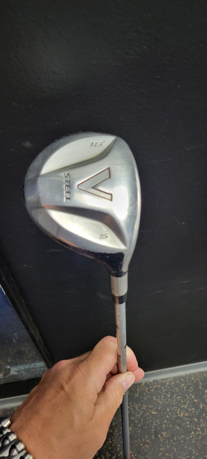 Used Taylormade V STEEL 18 Mens Fairway Wood RH 5 Wood 11497-C000149531