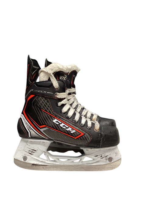 Vist Large View of Product Image Which is Used CCM JETSPEED SHOCK Junior Hockey Skate Junior 03 11816-S000270393