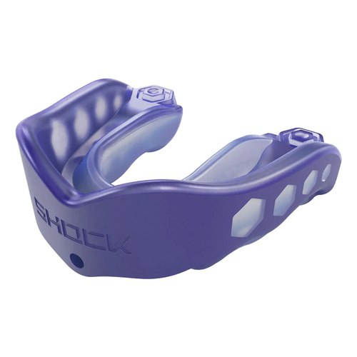 Vist Large View of Product Image Which is New Shock Doctor Gel Max Mouthguard- Purple Youth