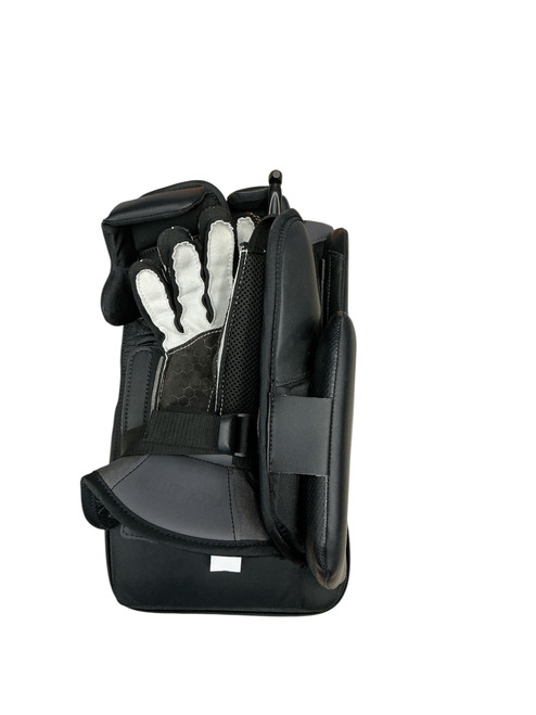 Vist Large View of Product Image Which is Used CCM AXIS XF SR BLOCKER Senior Goalie Blocker Black