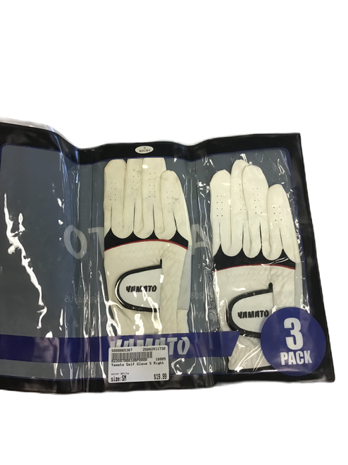 Used Mens Golf Glove White SM 11730-S000065367