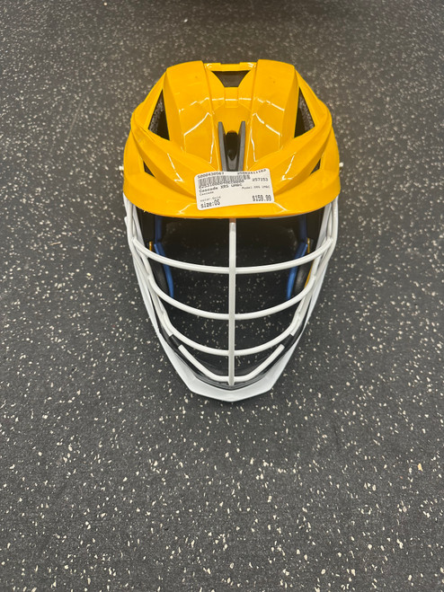 Used Cascade XRS UMBC Lacrosse Helmet Gold One Size 11162-S000430567