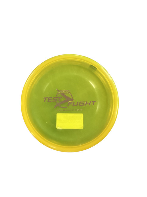 Used Discraft TEST FLIGHT ZONE RANGER GT Disc Golf Mid Range Yellow 11845-S000030366