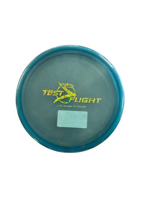 Used Discraft TEST FLIGHT ZONE RINGER GT Disc Golf Mid Range Teal 11845-S000030367