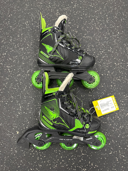 Used Mission LIL RIPPER Roller Hockey Skates None Adjustable 10558-S000237716