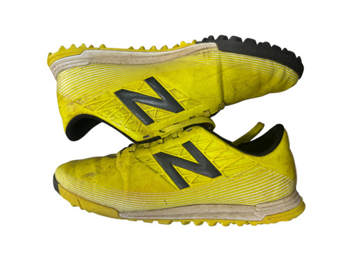 Vist Large View of Product Image Which is Used New Balance Soccer Turf Shoes Yellow Junior 04