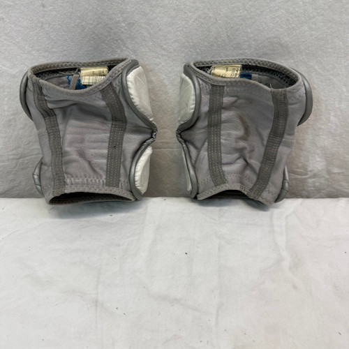 Vist Large View of Product Image Which is Used True FREQUENCY Lacrosse Arm Pads/Guards White LG