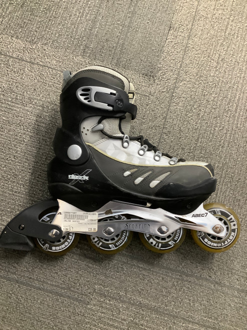Vist Large View of Product Image Which is Used INLINE SKATES Senior Rec Fitness Skates Grey Senior 7