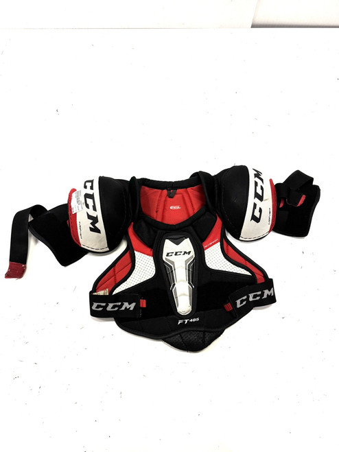 Used CCM FT485 Junior Shoulder Pads LG 11860-S000293031