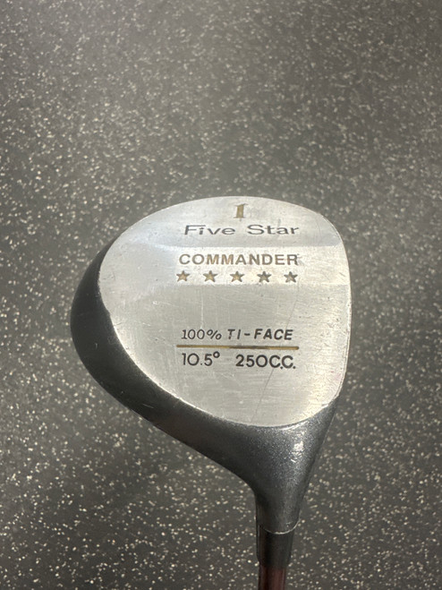 Used FIVE STAR COMMANDER Mens Driver RH 10.5 Degree 11726-S000282653