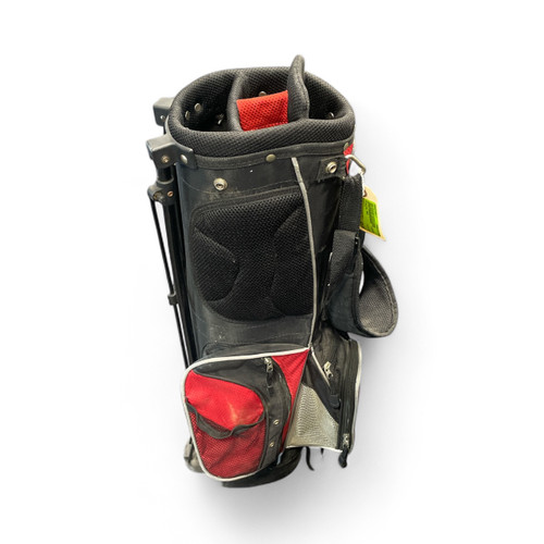 Used Precise BAG Jr Stand Bag White/Black/Red 11735-S000349547 Vist Large View of Product Image Which is Used Precise BAG Jr Stand Bag White/Black/Red