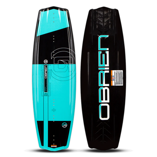 Vist Large View of Product Image Which is New O'Brien Valhalla Wakeboard- 138" with Clutch Bindings Size 7-11