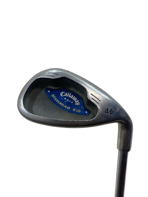 Used Callaway X-16 STEELHEAD Golf Wedge Mens RH Pitching Wedge 11471-S000161046