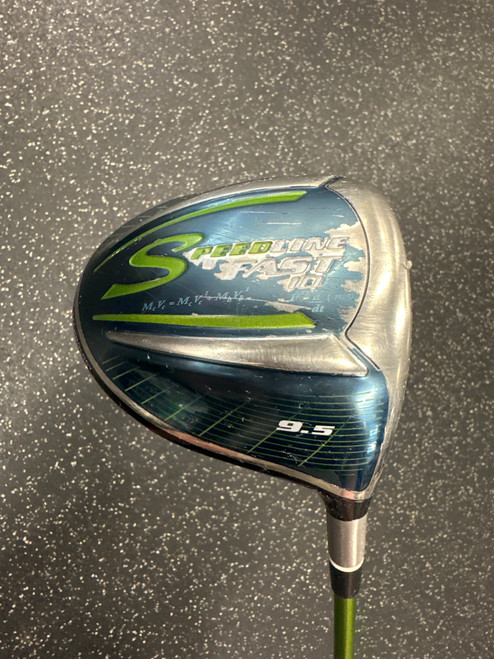 Vist Large View of Product Image Which is Used Adams Golf SPEEDLINE FAST 10 Mens Driver RH 9.5 Degree