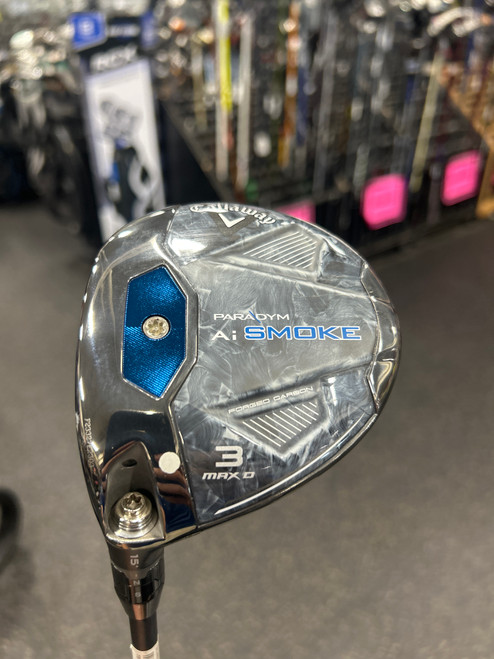 Used Callaway PARADYM AI SMOKE Mens Fairway Wood LH 3 Wood 11337-S000463610