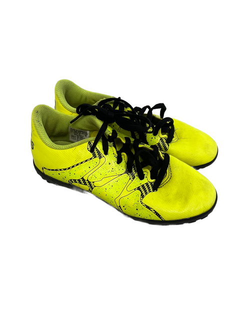 Vist Large View of Product Image Which is Used Adidas X 15.4 Jr 1 Optic Yellow Soccer Turf Shoes