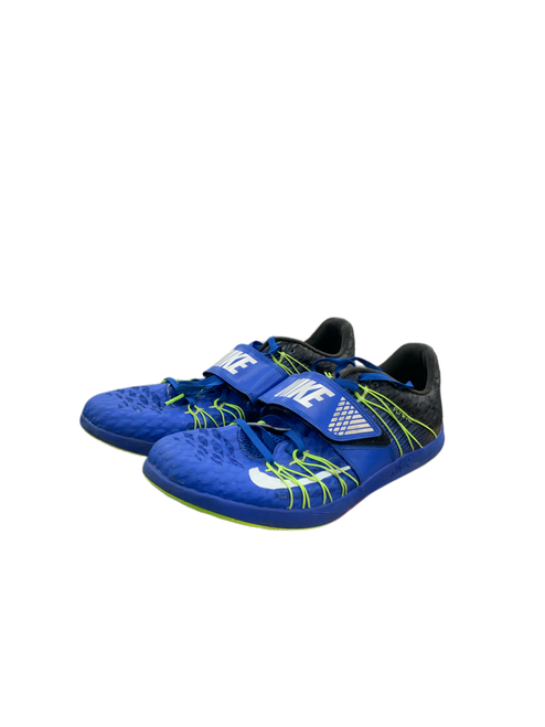 Vist Large View of Product Image Which is Used Nike Track & Field Cleats Adult Royal Blue Senior 10.5