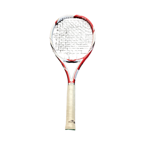 Vist Large View of Product Image Which is Used Yonex VCORE 100S Adult Tennis Racquet Red 4 5/8"